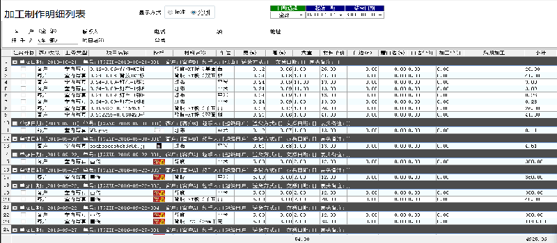 飛揚(yáng)動力加工制作明細(xì)