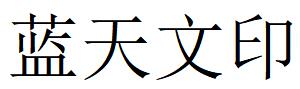 （河南）濮陽 藍天文印